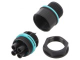 Conector Alimentare AC cu Șurub 0,5-4mm&sup2; Mamă TH387