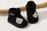 Cumpara ieftin Cizme negre - Teddy (Marime Disponibila: Marimea 25)