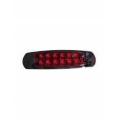 Lampa laterala rosie 24V de gabarit