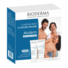 Pachet Atoderm Intensiv Balsam, 200 ml + Intensiv gel spumant, 200 ml, Bioderma