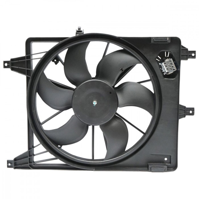 Electroventilator racire Dacia Logan I 2004-2008 benzina 1.4, 1.6 cu A/C 12941 6001550769