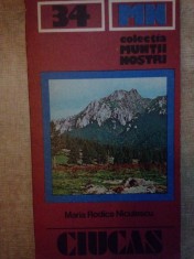 Maria Rodica Niculescu - Masivul Ciucas (Editia: 1986) foto