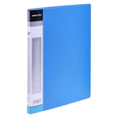 Dosar Office Style, 20 Foli, Format A4, Copertă Moale, Culoare Albastru