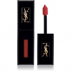 Yves Saint Laurent Vernis À Lèvres Vinyl Cream Luciu de buze cu textura cremoasa culoare 416 Psychedelic Chili 5.5 ml