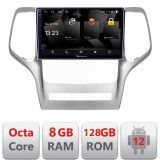 Navigatie Jeep Grand Cherokee 2011-2013 Android 12, 8GB RAM, 128GB