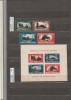 ROMANIA 1948 LP 245 LP 246 MUNCA IN COMUNICATII SERIE+COLITA NEDANTELATA MNH, Nestampilat