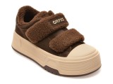 Pantofi sport GRYXX maro, 16R3, din piele intoarsa