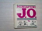 MINIATURI J.O. - B. Elias - MATTY (desene) - Educatie Fizica si Sport, 1968, Alta editura