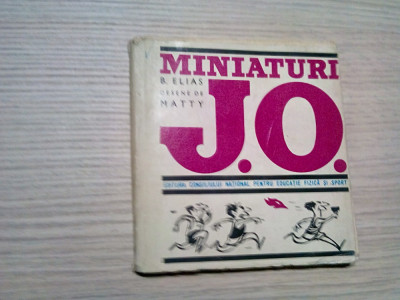 MINIATURI J.O. - B. Elias - MATTY (desene) - Educatie Fizica si Sport, 1968 foto