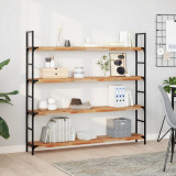 VidaXL Raft suspendat 140x20x4 cm lemn masiv acacia netratat