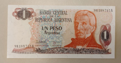Argentina - 1 Peso Argentino ND (1983-1984) s717A foto