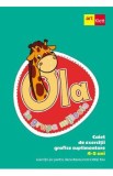 Ola in grupa mijlocie 4-5 ani. Caiet de exercitii grafice suplimentare