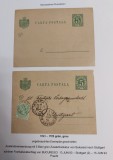 Romania 1893 - Carti postale una circulata BUCURESTI-STUTTGARD