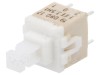 Comutator tastatură DPST 0,1A/32VDC alb 3,5N