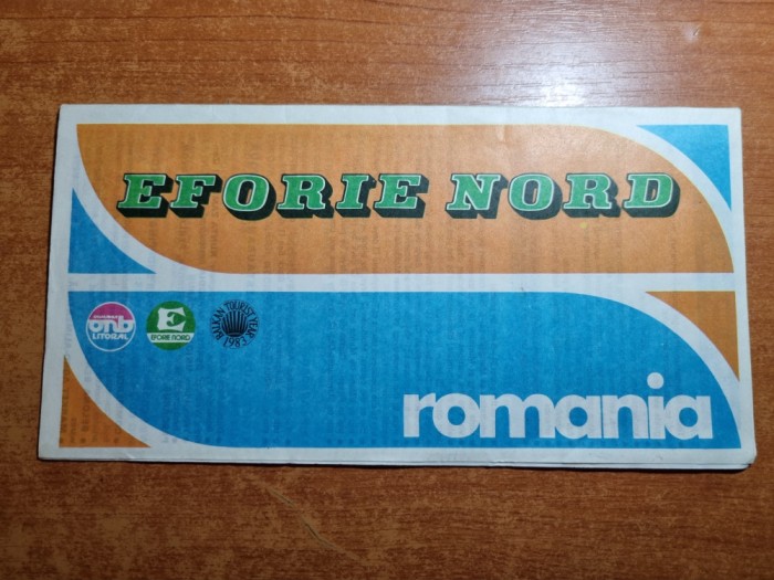 statiunea eforie nord - oficiul national de turism - din anul 1983