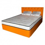 Set Saltea cu spuma, Venus Eco Memory 160x200x17cm, cu spuma poliuretanica, memory foam 2 cm, fermitate mediu spre tare, Saltsib plus 2 perne ortopedi