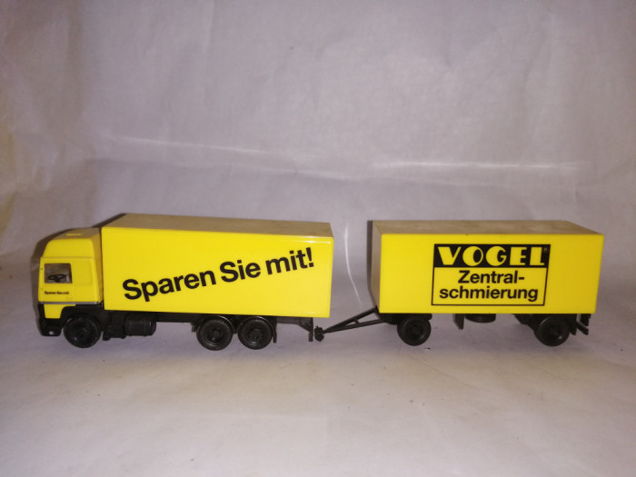 bnk jc Herpa - camion cu remorca - Renault 310 Vogel