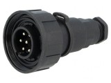Conector Circular Mufă Tată 7 Pin Filet Interior PX0745/P