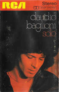 Casetă audio Claudio Baglioni &amp;lrm;&amp;ndash; Solo, originală foto