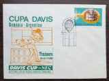 PLIC OCAZIONAL - CUPA DAVIS ROMANIA-ARGENTINA - TIMISOARA 1981, Dupa 1950