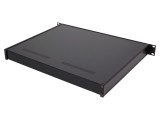Carcasă standard 19" 1U neagră din oțel