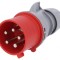 Conector alimentare AC trifazat mufă tată 32A 400VAC IP44