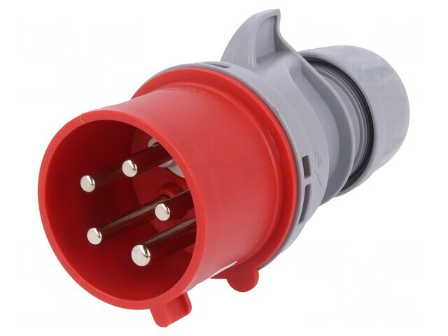 Conector alimentare AC trifazat mufă tată 32A 400VAC IP44