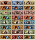 !!! SUA = FANTASY NOTES - SET COMPLET MORTAL KOMBAT - 2021 - UNC