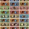 !!! SUA = FANTASY NOTES - SET COMPLET MORTAL KOMBAT - 2021 - UNC