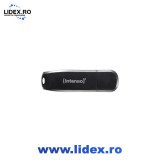 Intenso Speed Line 16GB, USB 3.0 Negru, Citire 35 MB/s, Scriere 20 MB/s