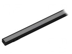 Profil Aluminiu Negru 2m pentru Module LED