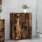 vidaXL Dulap de Baie Stejar afumat 60 x 35 x 80 cm Lemn compozit