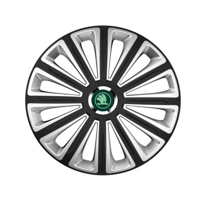 Set 4 Capace Roti pentru Skoda Nou Verde, model Trend Mix, R14, SKODA foto
