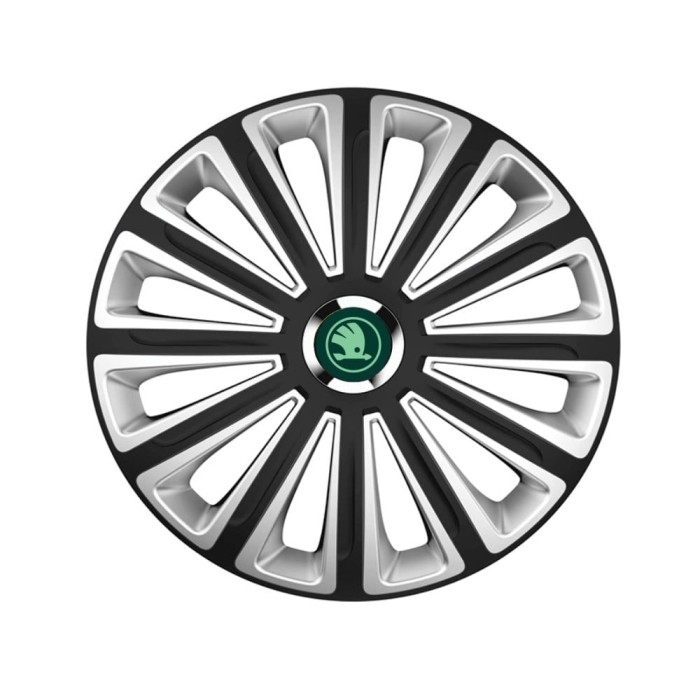Set 4 Capace Roti pentru Skoda Nou Verde, model Trend Mix, R14, SKODA