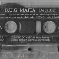 Casetă audio BUG Mafia - De Cartier, originală, fără copertă