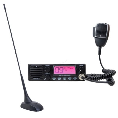 Kit Statie radio CB TTi TCB-900 EVO + Antena CB PNI Extra 48 cu magnet foto