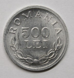 500 LEI 1946 . MATRITA LOVITA . DETALII EXCELENTE ., Aluminiu
