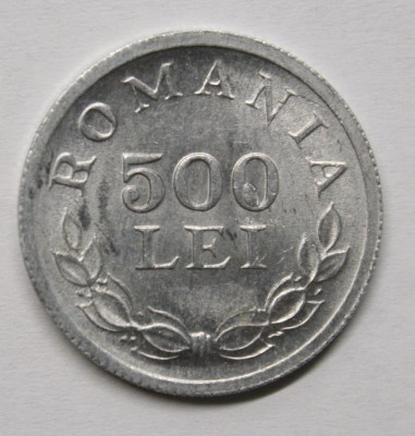500 LEI 1946 . MATRITA LOVITA . DETALII EXCELENTE . foto
