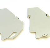 Suport montaj pe sina DIN Cat6 Aginode N20I.002, gri