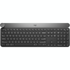Tastatura Logitech Craft , Wireless , USB Receiver si Bluetooth , Negru foto