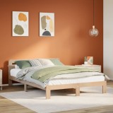 Cumpara ieftin Cadru de pat fără saltea, 160x200 cm, lemn masiv pin