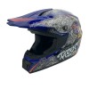 Casca cross/atv copii Mejia albastru/gri marime L