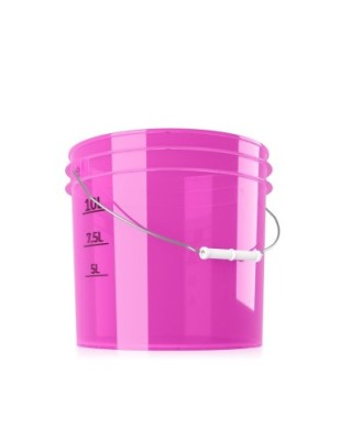 Găleată spălare auto Chemicalworkz Performance Bucket Roz Transparent 13L foto