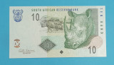 Africa de Sud 10 Rand 2005 &#039;Rhinocer alb&#039; UNC serie: BK3737661 A