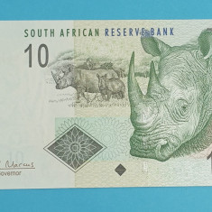 Africa de Sud 10 Rand 2005 'Rhinocer alb' UNC serie: BK3737661 A