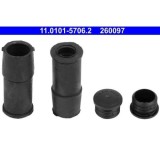 Set bucsi ghidaj etrier frana Ate 11010157062, parte montare : punte fata