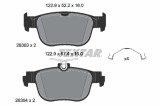 TEXTAR 2630301 Q+ set placute frana,frana disc