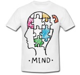 Cumpara ieftin Tricou &quot; Piesa de puzzle creier &quot;