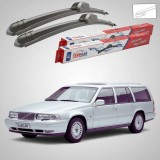 Cumpara ieftin Ștergătoare Volvo 960 S90 V90 1990-1998 | Set Față Flat &ndash; TeamCar&reg;