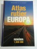 Atlas Rutier Europa + Romania - Reader&#039;s Digest, Editie 2009, 404 Pagini